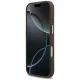 Guess dėklas iPhone 17 telefonui 4G Strass Logo MagSafe, rudas