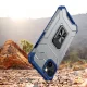 Dėklas iPhone 12 mini su žiedu ir stovu Crystal Ring Case, mėlynas