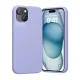 Vention KUFV0-20 silikoninis dėklas telefonui iPhone 15 Plus, violetinis