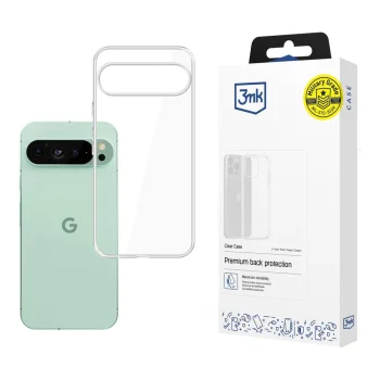 3Mk Protection Clear Case dėklas skirtas Google Pixel 9, skaidrus