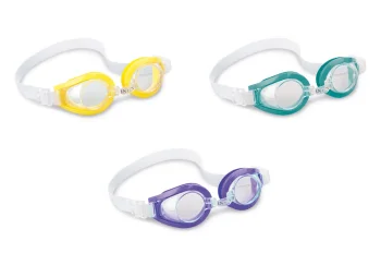 Intex Kids Swimming Goggles, Yellow