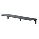 Maclean MC-129 B juoda atlenkiama lentyna, 100x20 cm, 50 kg