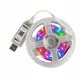 Flexible RGB IC Neon LED Strip, 5m, Bluetooth, App & Remote, USB