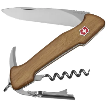 Kišeninis peilis Victorinox Wine Master Wood, riešutmedis