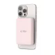 Tech-Protect LifeMag PB11 MagSafe išorinė baterija 10000mAh 15W, rožinė