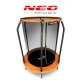 Neo-Sport Kids\' Garden Trampoline with Safety Net 152 cm