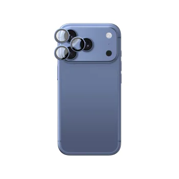 AmazingThing Radix Vision Lens kameros apsauginis stiklas iPhone 18 Pro / 18 Pro Max, mėlynas