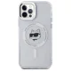 Karl Lagerfeld IML Metal Choupette Head MagSafe dėklas iPhone 12 / 12 Pro, baltas