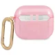 Guess GUA3UCG4GP Glitter dėklas Apple AirPods 3, rožinis