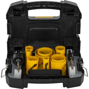 Bimetalinių skylių pjūklų komplektas DeWalt DT90350-QZ, 13 vnt.