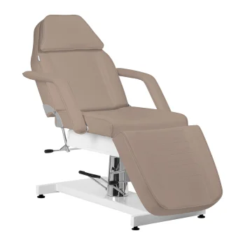 Hidraulinis kosmetologinis krėslas Sillon v2 210, pilkai rudas