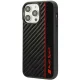 Audi Carbon Fiber Stripe iPhone 14 Pro Max 6.7\" black/black hardcase AUS-TPUPCIP14PM-R8/D1-BK