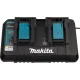 Makita 199484-8 LXT 18V Akumuliatorių ir įkroviklio rinkinys 2x6Ah