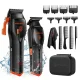 Plaukų kirpimo mašinėlė ir trimeris Maxgroom WF-3908, juoda