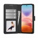 Atverčiamas dėklas Tech-Protect Wallet skirtas Xiaomi Redmi 17 4G / 5G, juodas