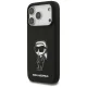 Karl Lagerfeld Karl Sketch & Logo MagSafe dėklas, skirtas iPhone 17 Pro, Juodas