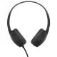 Belkin SoundForm Mini laidinės ausinės vaikams, juodos