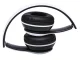 Belaidės ausinės P47 su Bluetooth, mikrofonu ir FM radiju, baltos