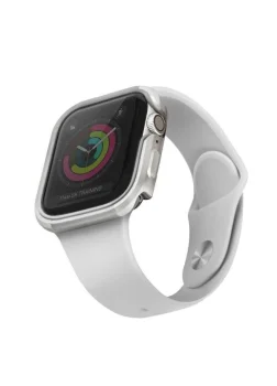 Apple Watch Series 4 / 5 / 6 / SE 40 mm Uniq Etui Valencia Case Cover, Silver