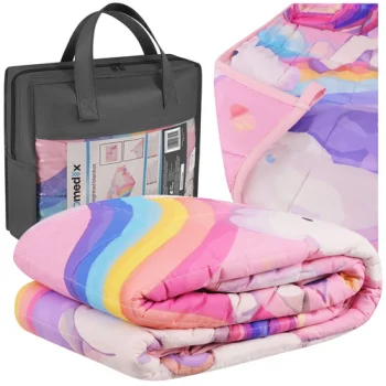 Isomedix Kids Weighted Blanket Pink 100x150 cm 3 kg