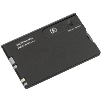 Daugiafunkcis įrankis-kortelė Victorinox SwissCard Classic 0.71 33.T3, juodas