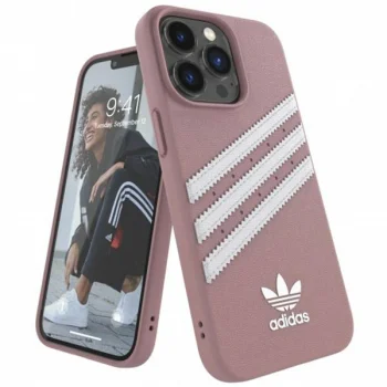 Adidas iPhone 13 / 13 Pro dėklas OR Molded Case PU, rožinis
