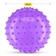 Jutiminis reabilitacinis kamuolys 4Fizjo su dygliukais, 20 cm, violetinis