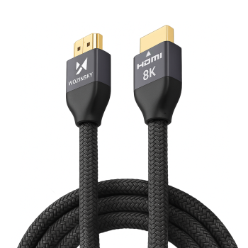 Wozinsky WHDMI-30 HDMI 2.1 Cable 8K 60Hz 48Gbps 3m, Silver