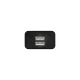 Sieninis įkroviklis Maxlife MXTC-12, 2x USB-A, 4,8A, juodas