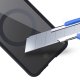 3Mk Protection Satin Armor MagCase for Samsung Galaxy S24, Transparent