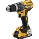 Akumuliatorinis smūginis gręžtuvas-suktuvas DeWalt DCD796D2-QW 18V su 2x 2.0 Ah akumuliatoriais