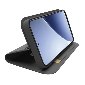 Atverčiamasis dėklas SBS Wallet Smooth, Xiaomi 15 Pro, juodas