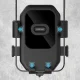 Dudao F7+ dviračio ir motociklo telefono laikiklis, juodas