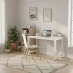 Modernhome rašomasis stalas 120x60 cm, baltas