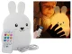 Kid\'s Silicone LED Light Night Lamp with Remote Control, Rabbit