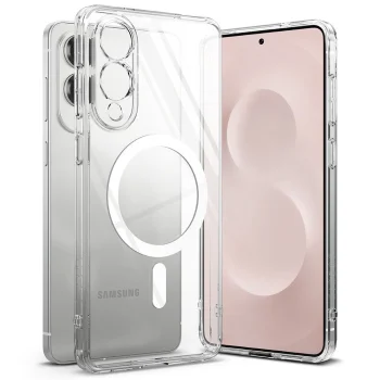 Ringke Fusion Magnetic MagSafe Case for Samsung Galaxy S25 Edge, Clear