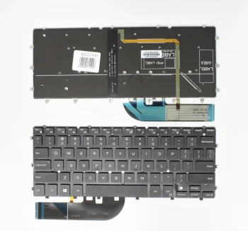 Dell XPS 13-9350 Keyboard, Black