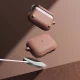 Ringke Onyx Magnetic MagSafe ausinių dėklas AirPods Pro 3, rožinis