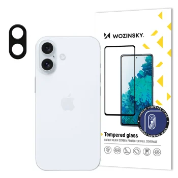 Wozinsky Full Camera Glass kameros apsauginis stiklas iPhone 16 Plus, 9H, 0.2 mm