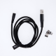Maxlife MXUC-03 Magnetic Cable 3-in-1 USB to Lightning / USB-C / microUSB 1m 3A, Black