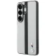 BMW M Perforated Stripe Logo MagSafe dėklas Samsung Galaxy S26 Ultra, pilkas