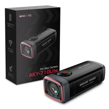 AKEEYO 710 Lite Bicycle Video Recorder and Action Camera - Black