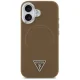 Guess Triangle Logo MagSafe Case for iPhone 17 Brown