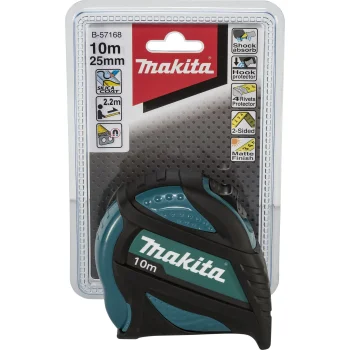 Matavimo juosta Makita B-57168, 10 m x 25 mm