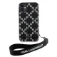 Karl Lagerfeld dėklas iPhone 11 / XR Monogram Losange Saffiano, juodas