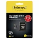 Atminties kortelė Intenso microSDXC 512GB Class 10 UHS-I Premium su adapteriu