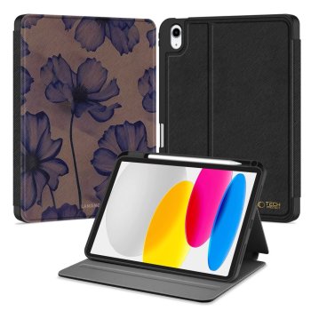 Atverčiamas dėklas Tech-Protect Lamano iPad 10.9" (10 gen. 2022) / 11" (2025) - Juodas
