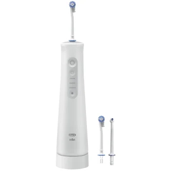 Burnos irigatorius Oral-B AquaCare 6, Baltas/Pilkas
