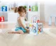 Medinis lavinamasis kubas Ecotoys 1020 su rūšiuokliu ir kaladėlėmis