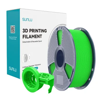 3D spausdintuvo plastikas Sunlu PETG High-Speed Matte, žalias